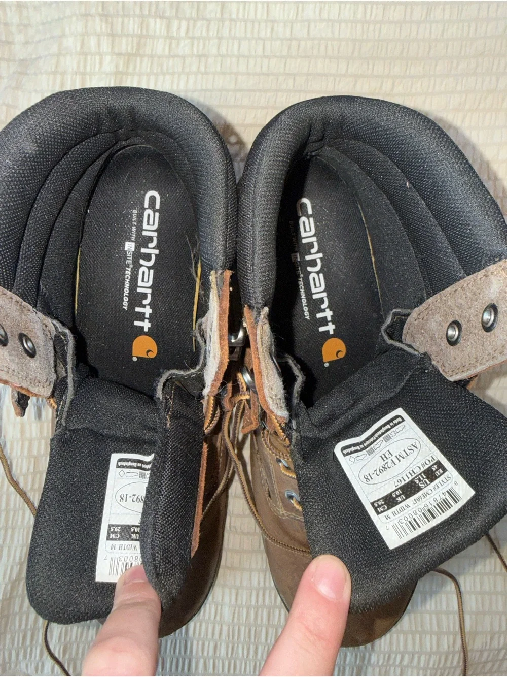 Carhartt Ground Force 6” Soft Toe Waterproof Work Boot 11.5